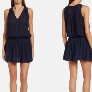 NWT Ramy Brook Parker Mini Dress Navy S